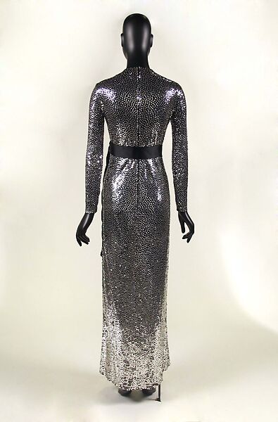 "Mermaid", Norman Norell (American, Noblesville, Indiana 1900–1972 New York), silk, metal, synthetic, American