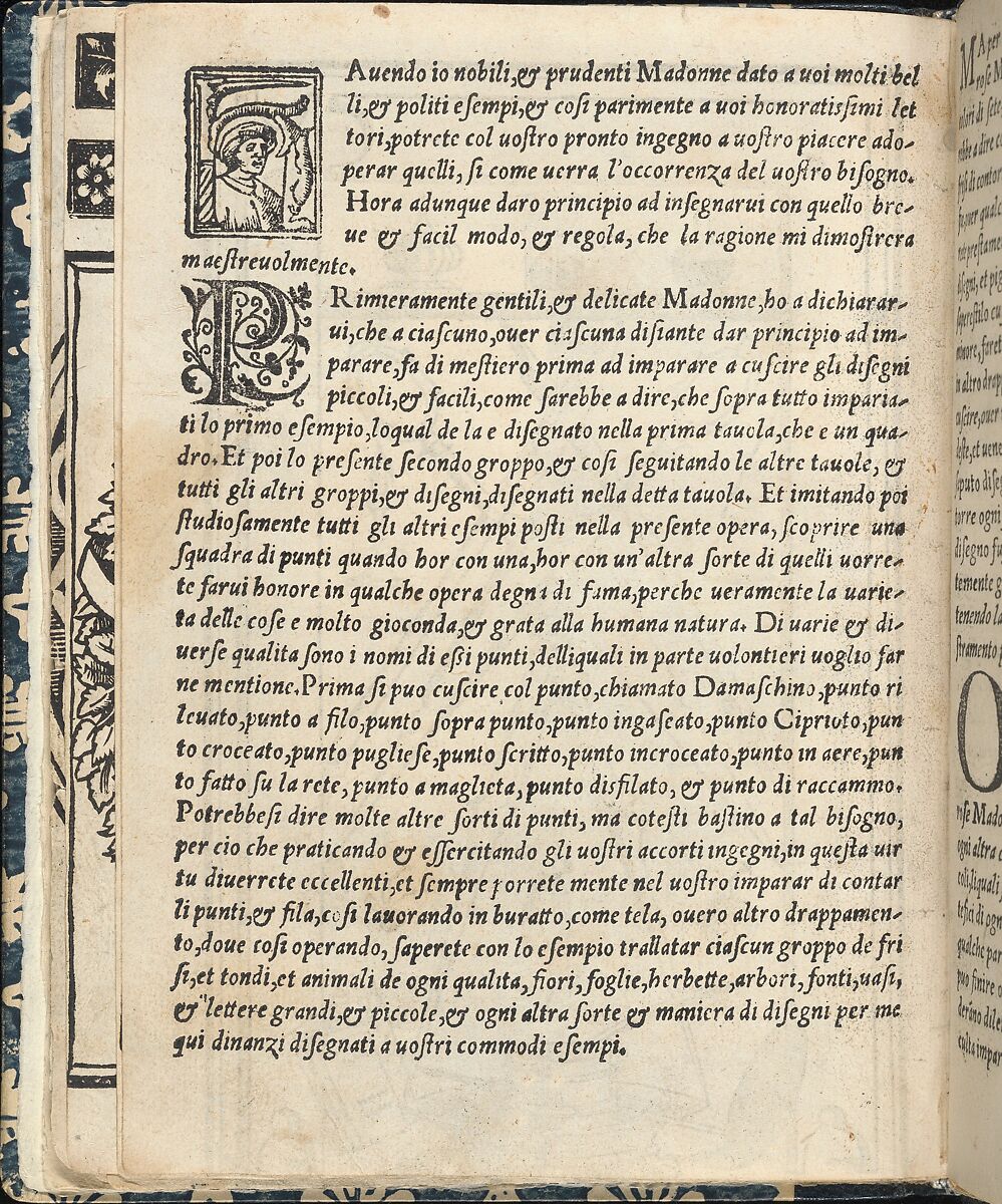 Essempio di recammi, page 25 (verso), Giovanni Antonio Tagliente (Italian, Venice ca. 1465–1528 Venice), Woodcut 