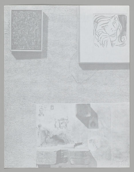 [Announcement for "For Sale", Metro Pictures, New York City], Louise Lawler (American, born Bronxville, New York, 1947), Printed letterhead