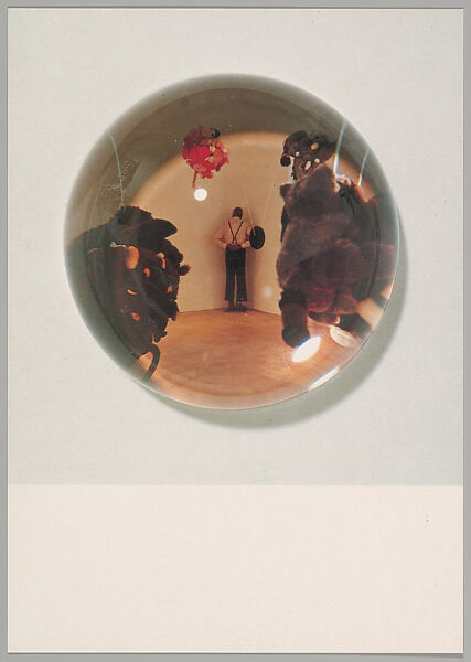 [Postcards produced for "Paperweights, Postcards, Pictures, Cannibalism", Centre d'Art Contemporain, Geneva], Louise Lawler (American, born Bronxville, New York, 1947), Printed postcards with envelope