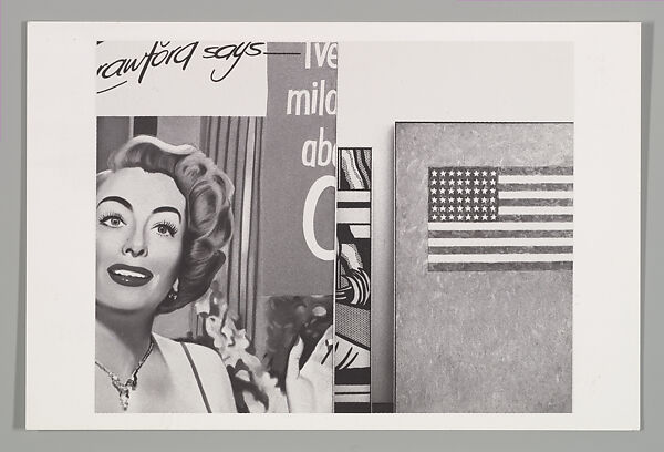 [Announcement for "External Stimulation", Klemens Gasser, Bolzano], Louise Lawler (American, born Bronxville, New York, 1947), Halftone 