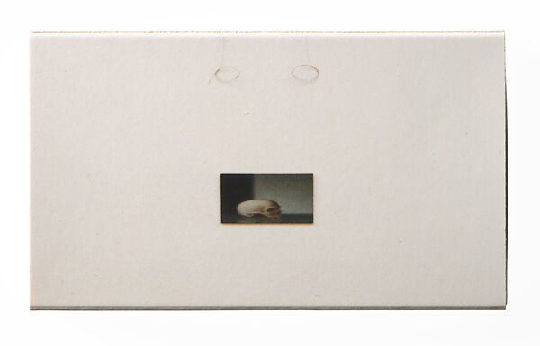 [Matchbox for "No Drones", Spruth Magers, Berlin, London], Louise Lawler (American, born Bronxville, New York, 1947), Printed matchbox 