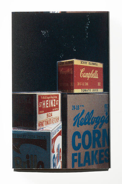 [Matchbox for "Light and Dark, (Adjusted to Fit)", Art Unlimited, Basel Art Fair, Basel], Louise Lawler (American, born Bronxville, New York, 1947), Printed matchbox 