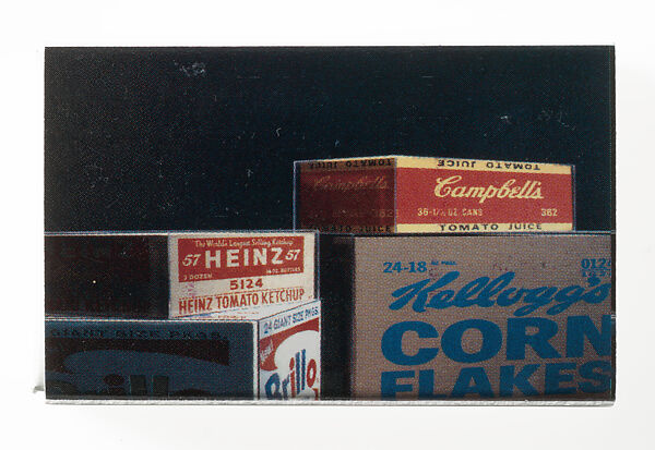 [Matchbox for "Light and Dark, (Adjusted to Fit)", Art Unlimited, Basel Art Fair, Basel], Louise Lawler (American, born Bronxville, New York, 1947), Printed matchbox