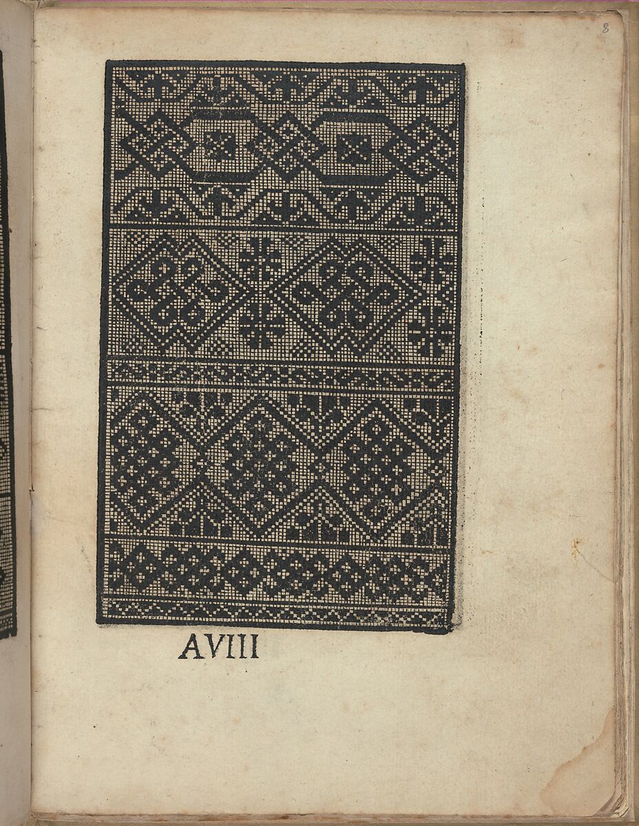 Esemplario di Lauori..., page 5 (recto), Giovanni Andrea Vavassore (Italian, active Venice 1530–1573)  , Venice, Woodcut