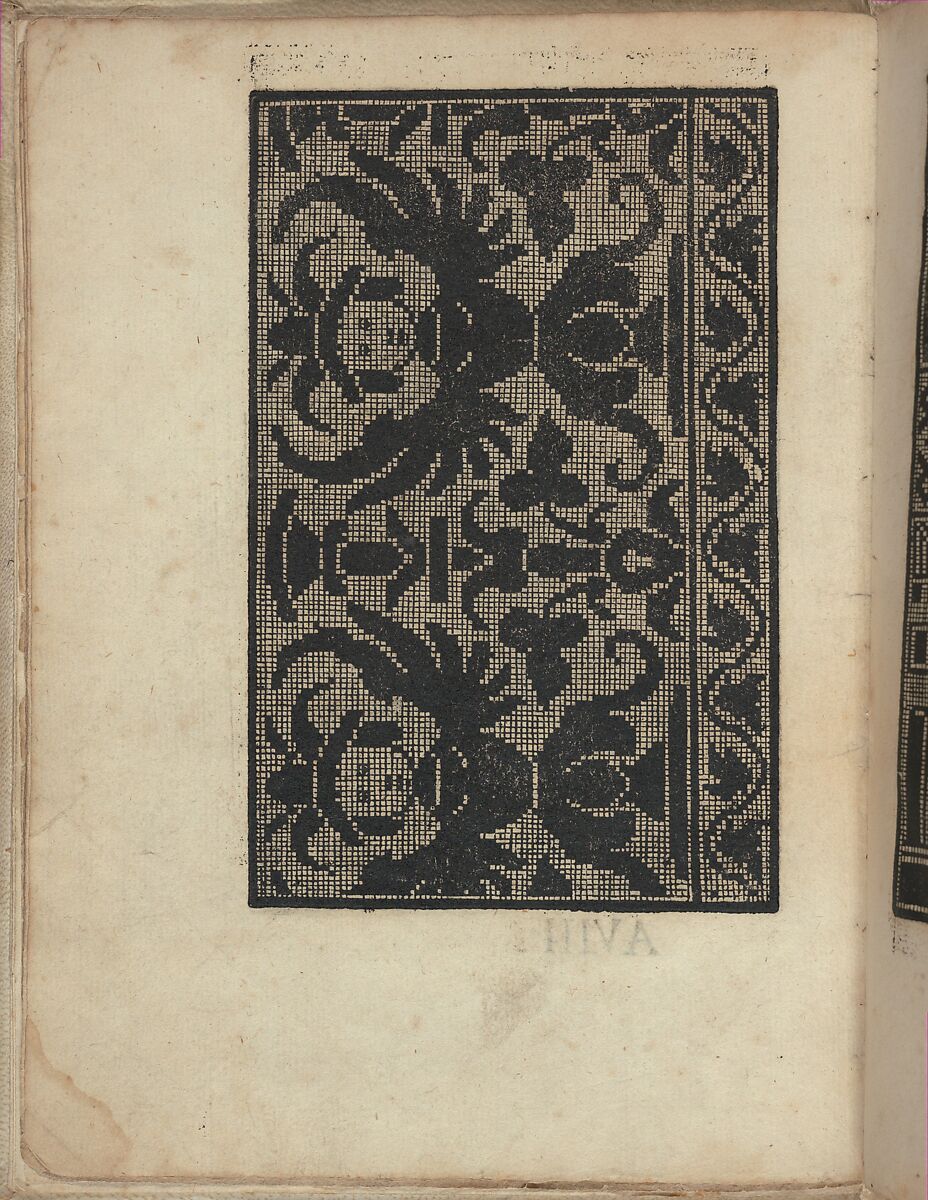 Esemplario di Lauori..., page 5 (verso), Giovanni Andrea Vavassore (Italian, active Venice 1530–1573)  , Venice, Woodcut 