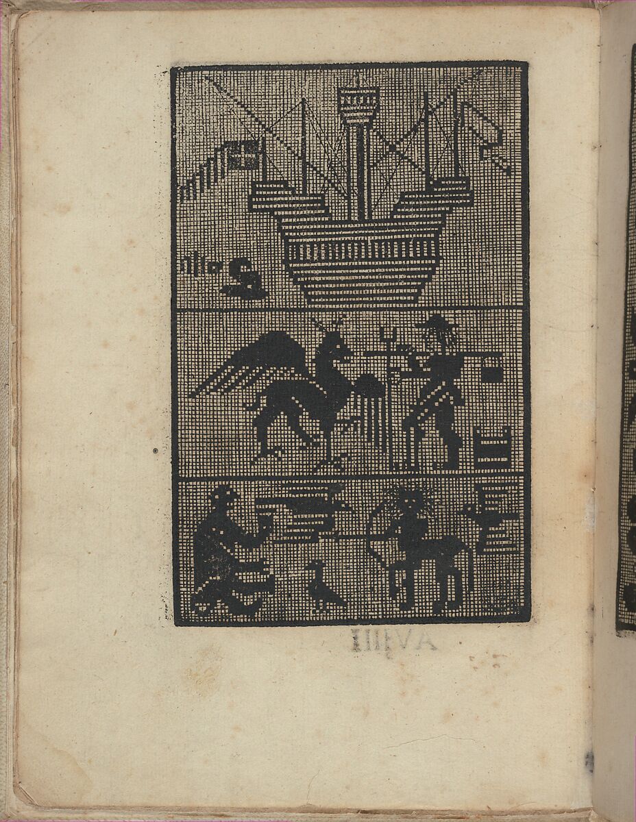 Esemplario di Lauori..., page 6 (recto), Giovanni Andrea Vavassore (Italian, active Venice 1530–1573)  , Venice, Woodcut 