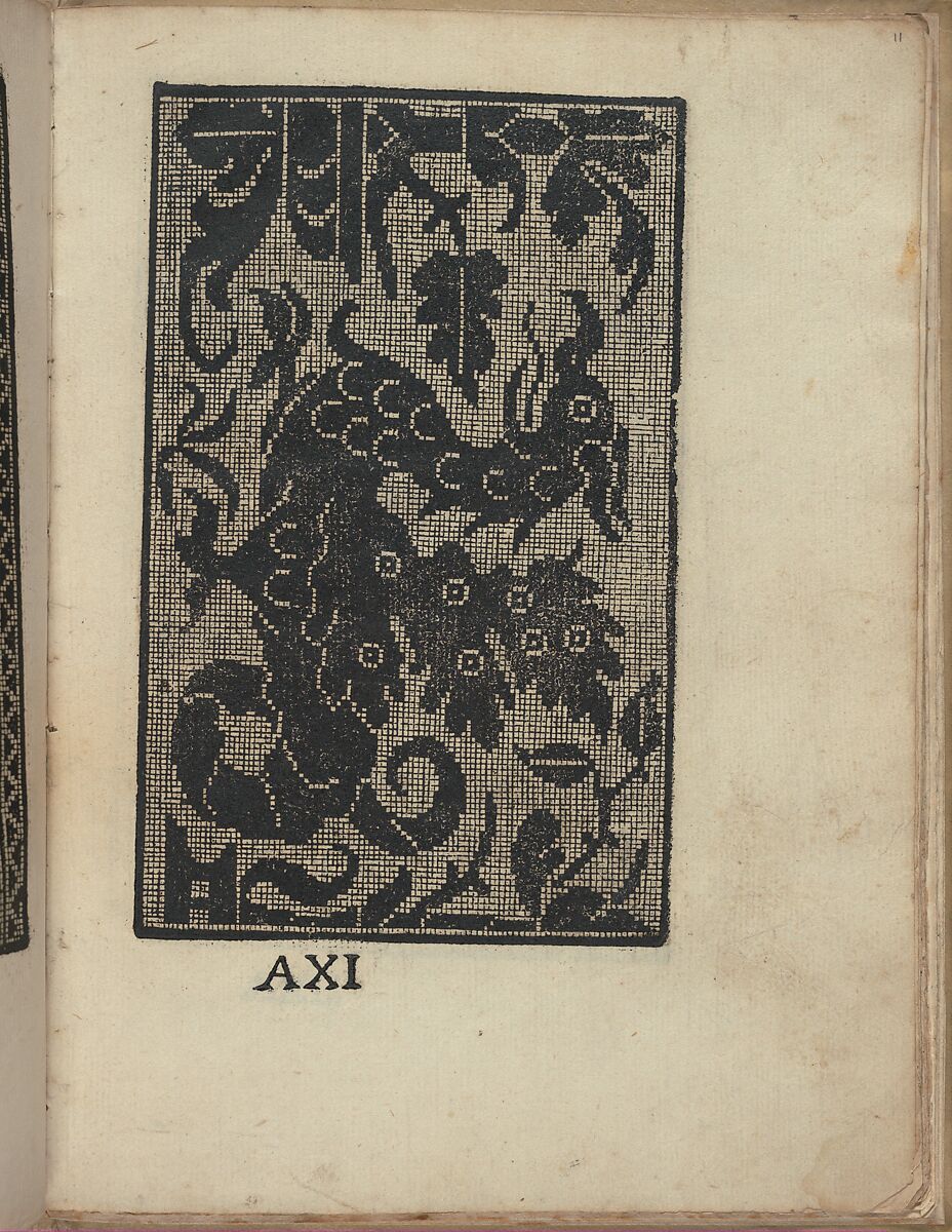 Esemplario di Lauori..., page 6 (verso), Giovanni Andrea Vavassore (Italian, active Venice 1530–1573)  , Venice, Woodcut