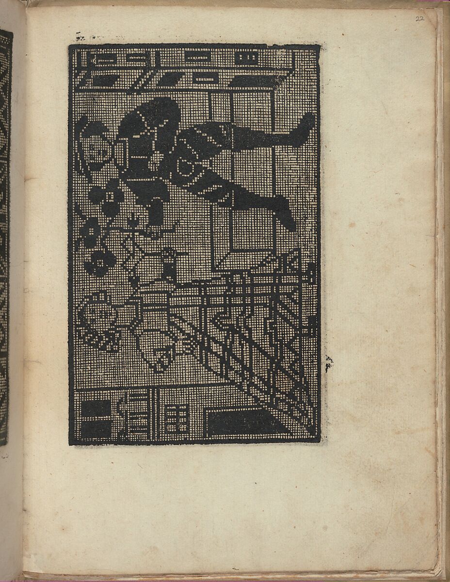 Esemplario di Lauori..., page 12 (recto), Giovanni Andrea Vavassore (Italian, active Venice 1530–1573)  , Venice, Woodcut