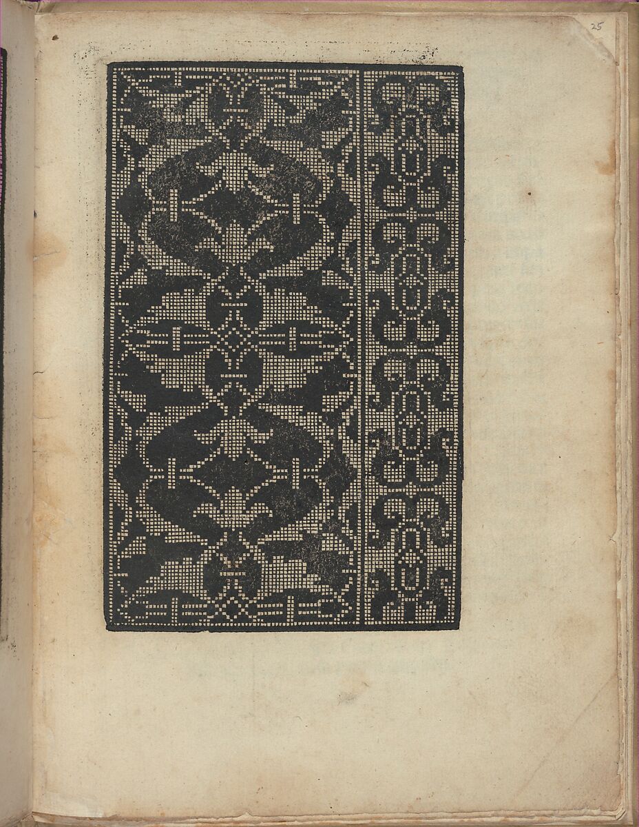 Esemplario di Lauori..., page 13 (verso), Giovanni Andrea Vavassore (Italian, active Venice 1530–1573)  , Venice, Woodcut