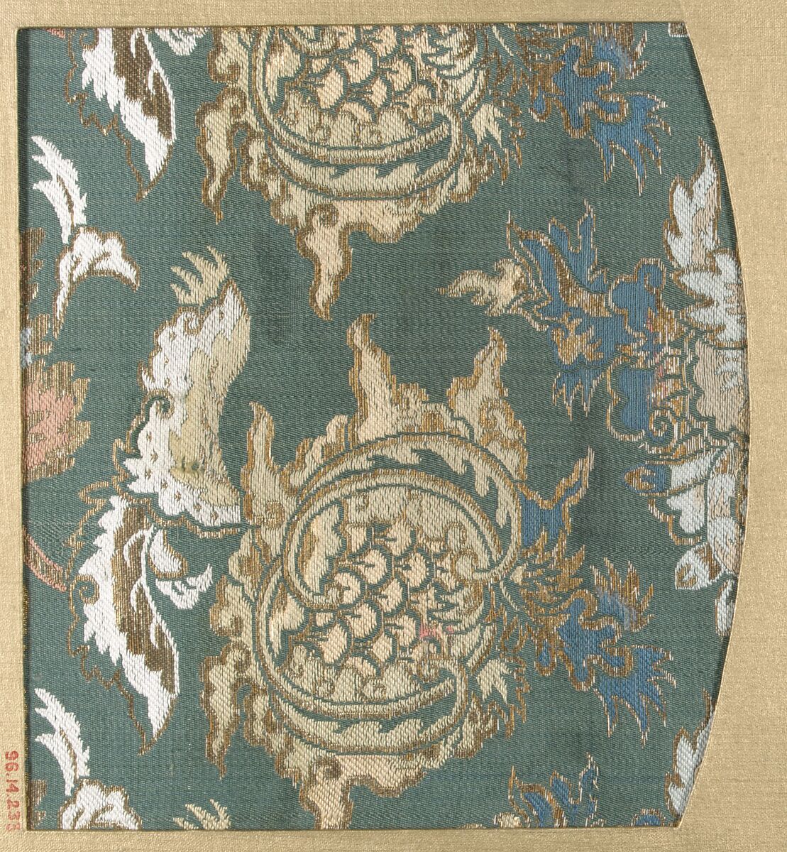 Piece, Silk, metallic thread, Japan 