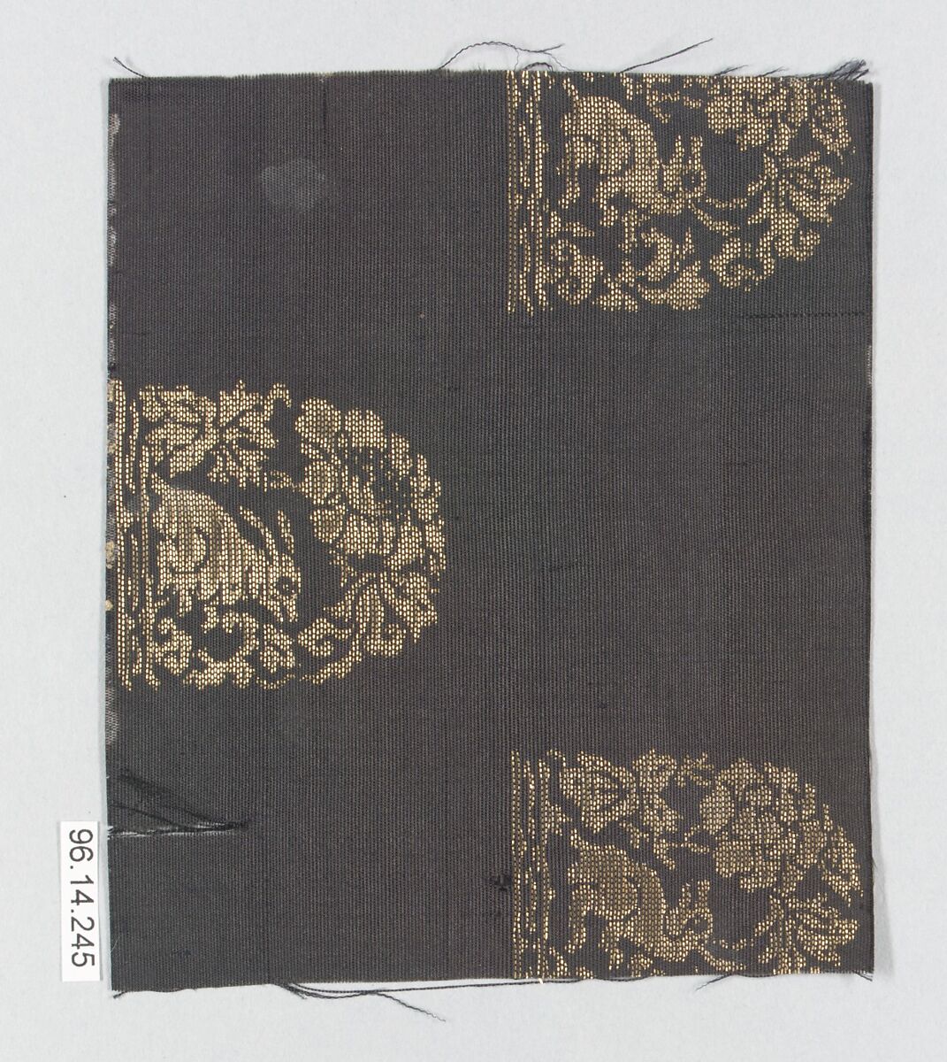 Piece, Silk, metallic thread, Japan 