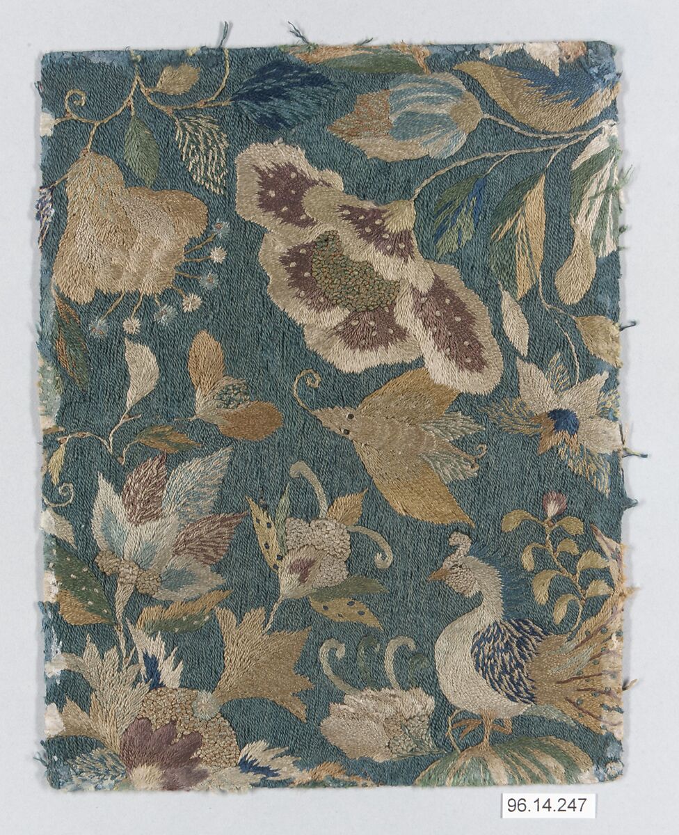 Piece, Silk;  on paper laid on silk, Japan 