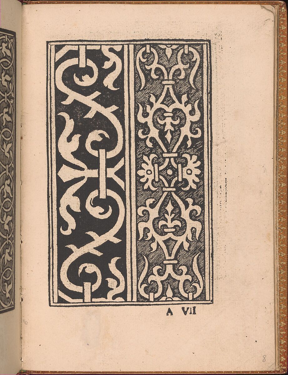 Convivio delle Belle Donne, page 8 (recto), Nicolò Zoppino (Italian, Ferrara 1478/80–1544 Venice)  , Venice, Woodcut 