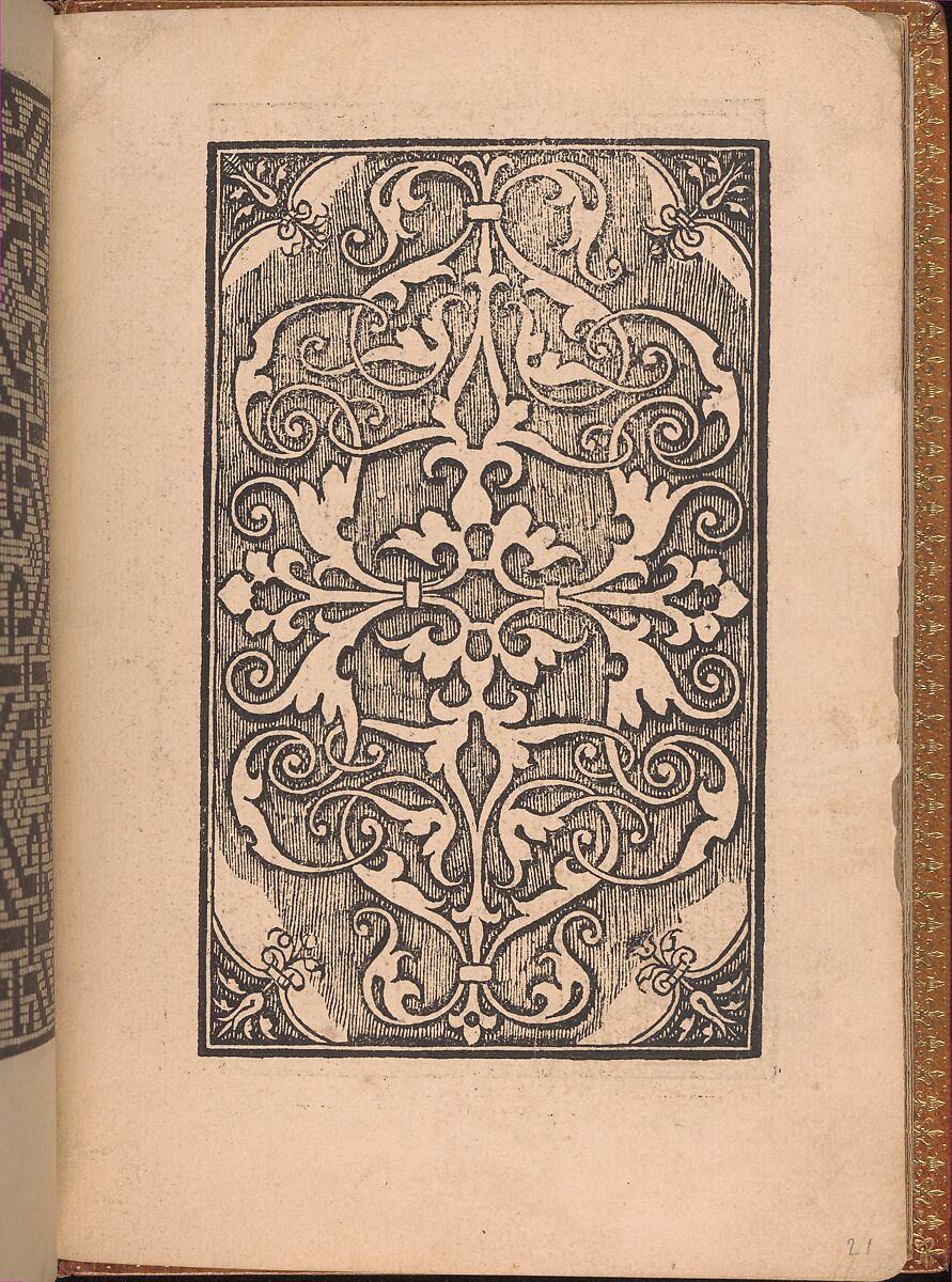 Convivio delle Belle Donne, page 21 (recto), Nicolò Zoppino (Italian, Ferrara 1478/80–1544 Venice)  , Venice, Woodcut 