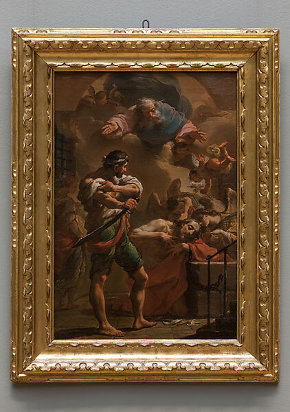 The Execution of Saint John the Baptist, Ubaldo Gandolfi (Italian, San Matteo della Decima 1728–1781 Ravenna), Oil on canvas