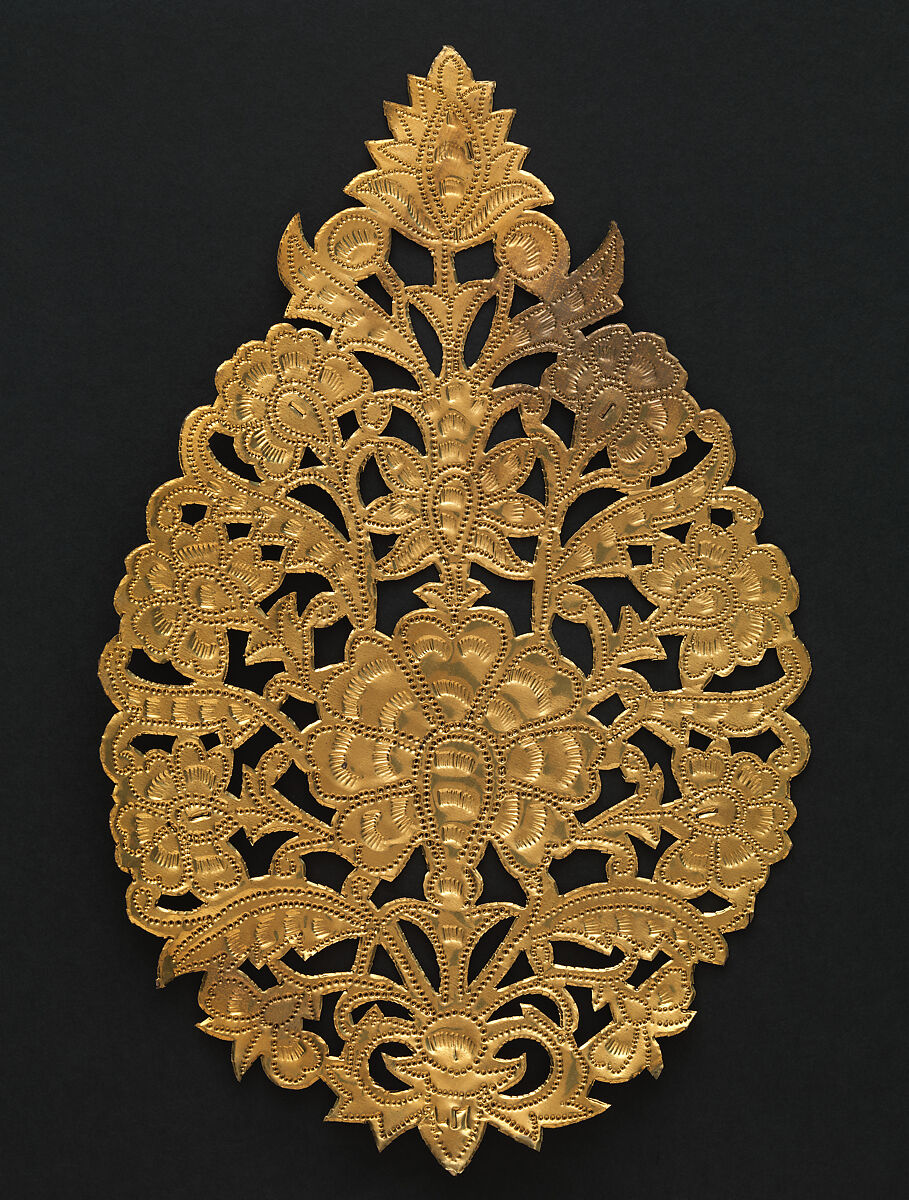 Brass Cutout. Designer: Lockwood de Forest (American, New York