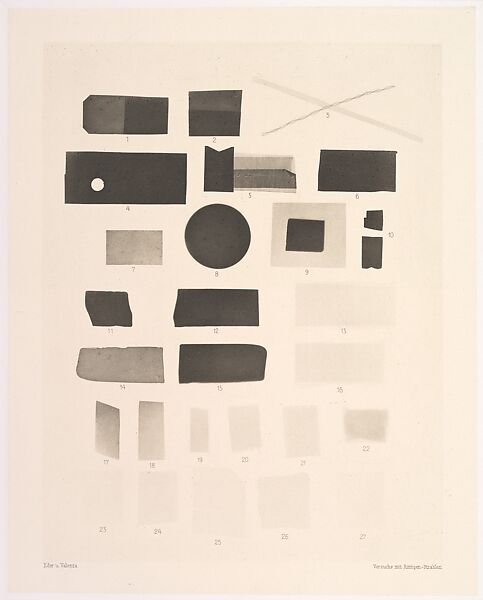 X-Ray of Samples of Various Materials, Josef Maria Eder (Austrian, Krems an der Donau, 1855–1944 Kitzbühel) and, Photogravure 