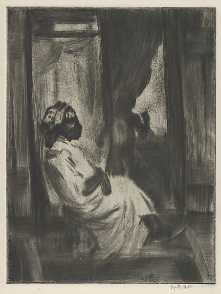 Mammy, George Overbury "Pop" Hart (American, Cairo, Illinois 1868–1933 New York), Drypoint, sandpaper, and roulette 