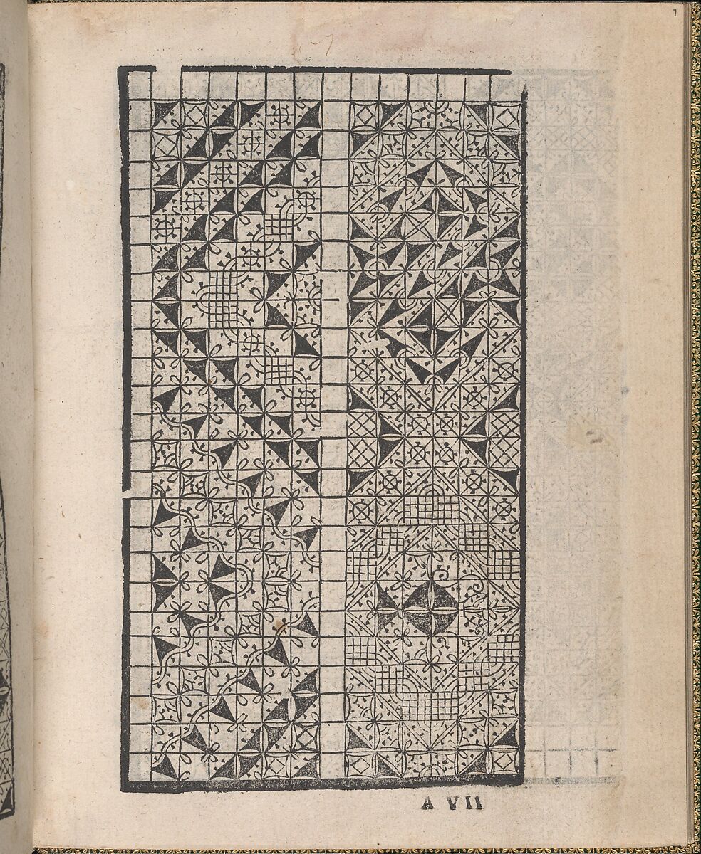 Matteo Pagano | Ornamento delle belle & virtuose donne, page 4 (verso ...