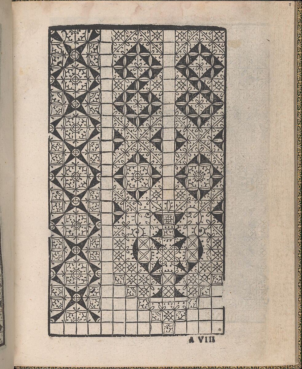 Matteo Pagano | Ornamento delle belle & virtuose donne, page 5 (recto ...