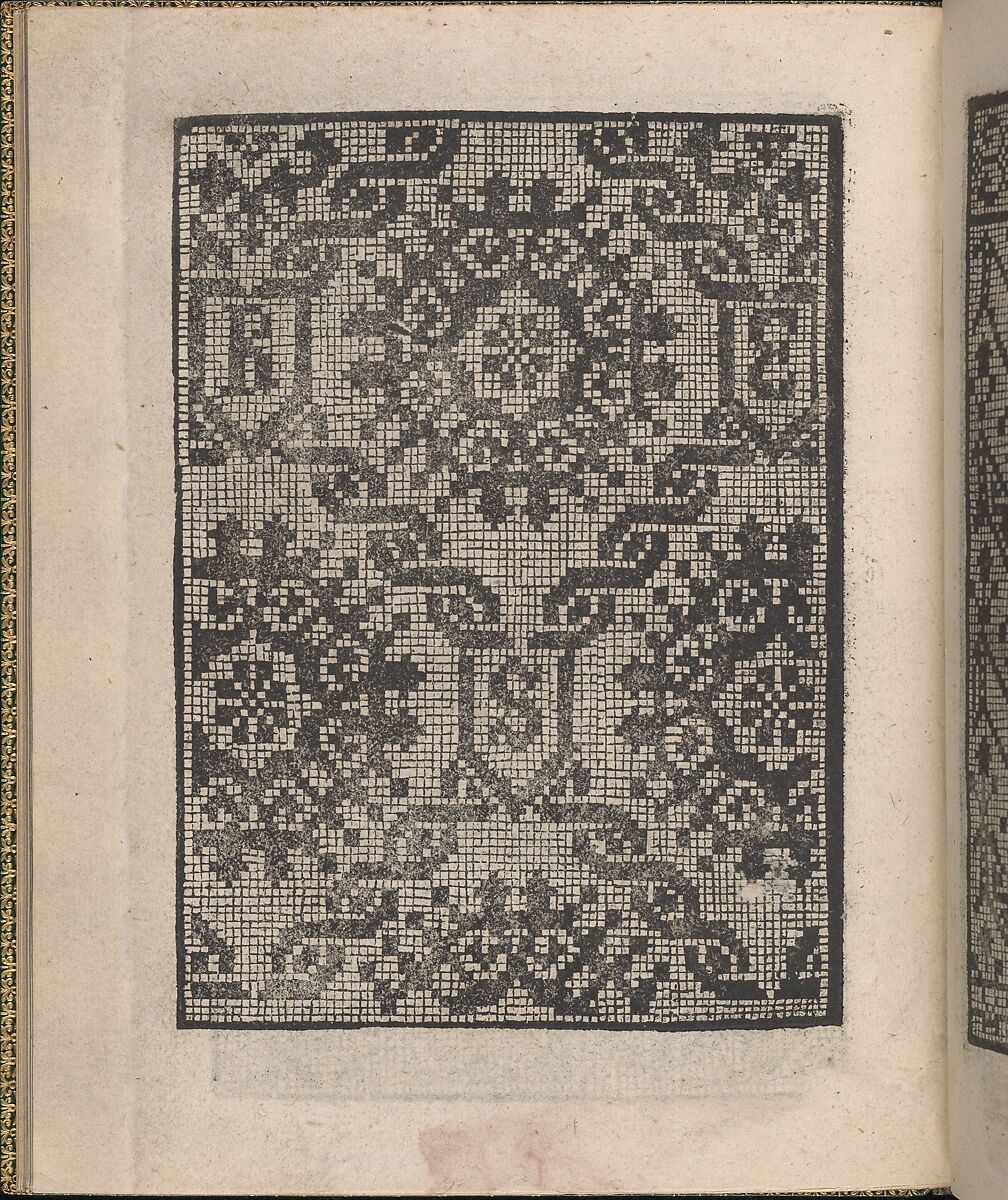 Ornamento delle belle & virtuose donne, page 11 (recto), Matteo Pagano (Italian, 1515–1588)  , Venice, Woodcut