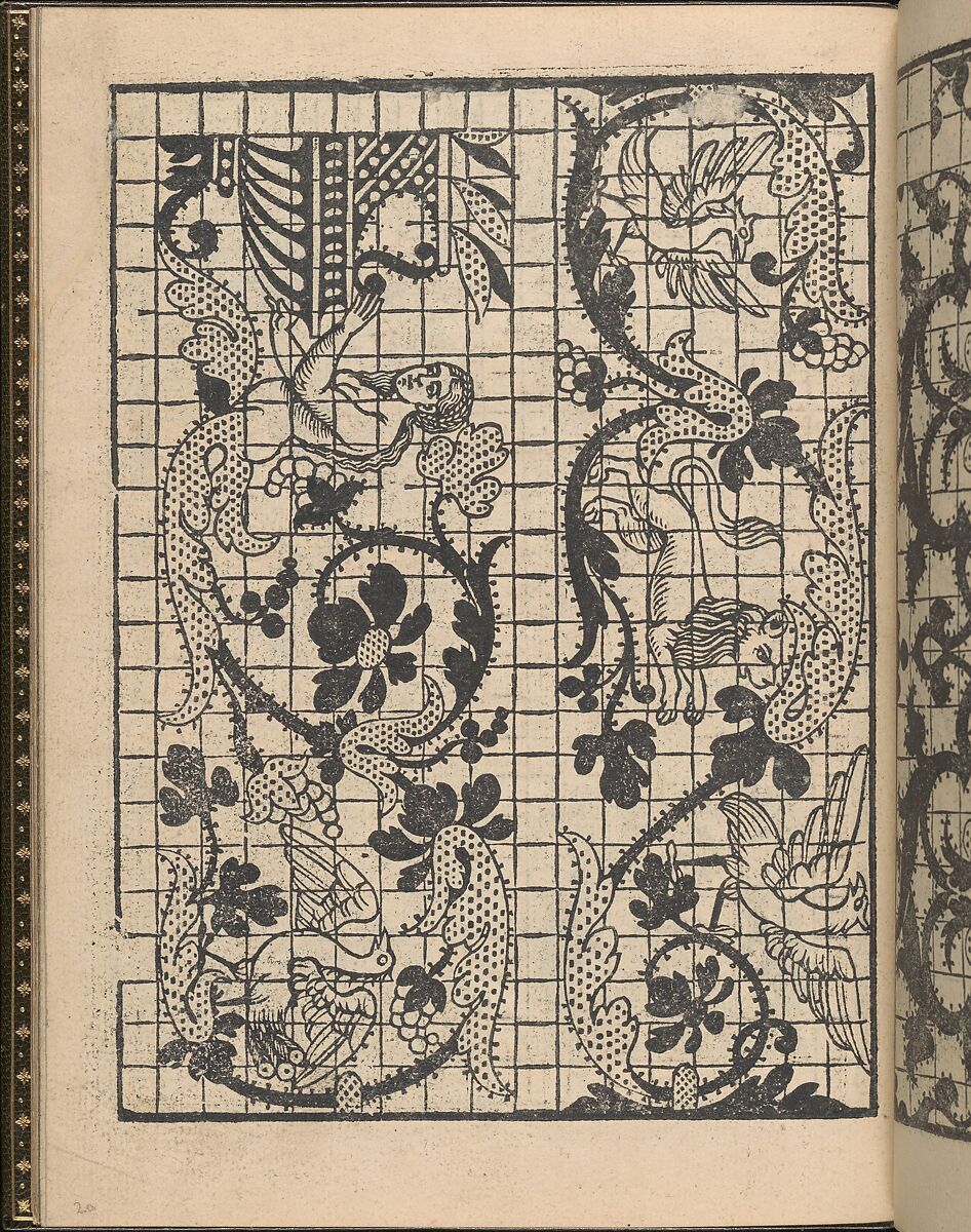 La Gloria et l'Honore di Ponti Tagliati, E Ponti in Aere, page 7 (recto), Matteo Pagano (Italian, 1515–1588)  , Venice, Woodcut