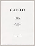 Canto, Catalina Chervin (Argentinian, born 1953), Hard ground and soft-ground etching, drypoint, printed text in black cloth box portfolio