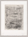 Canto, Catalina Chervin (Argentinian, born 1953), Hard ground and soft-ground etching, drypoint, printed text in black cloth box portfolio