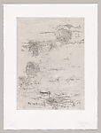 Canto, Catalina Chervin (Argentinian, born 1953), Hard ground and soft-ground etching, drypoint, printed text in black cloth box portfolio