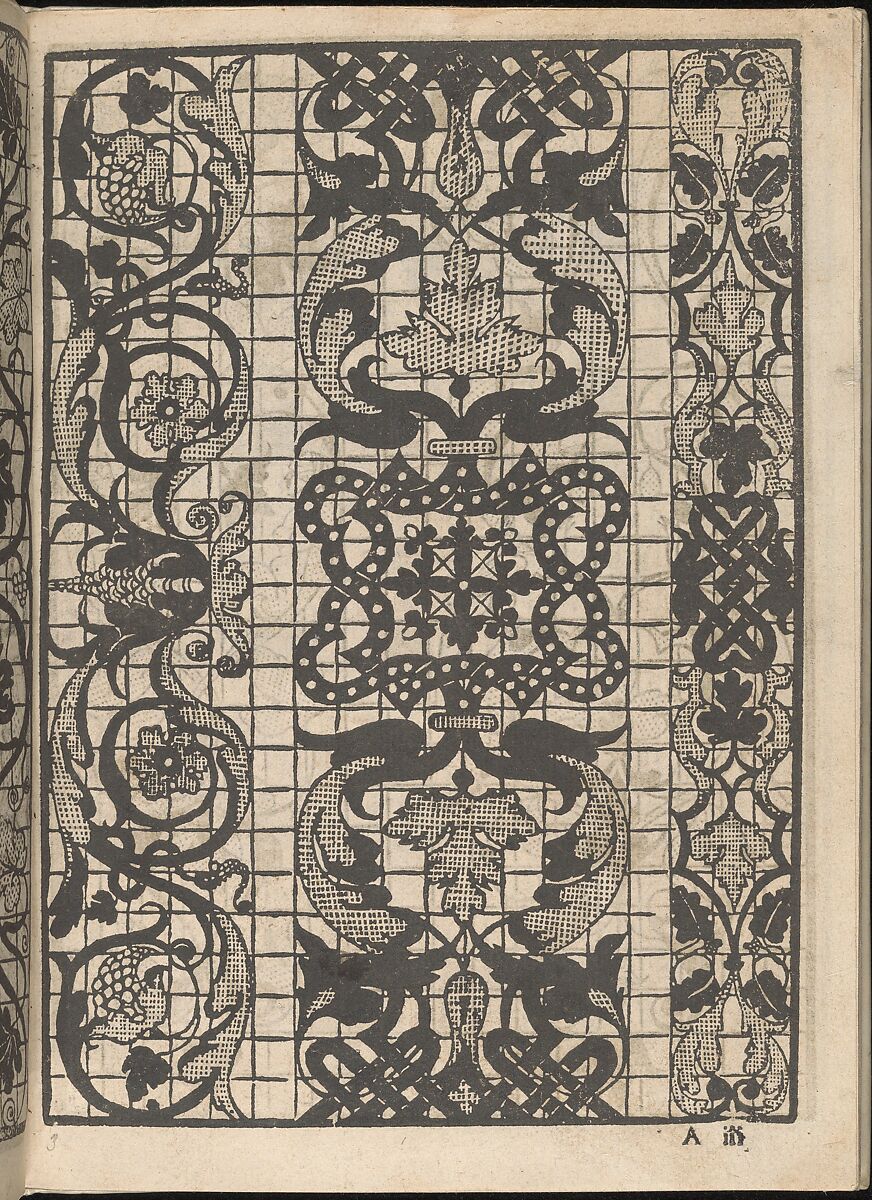 Splendore delle virtuose giovani, page 3 (recto), Iseppo Foresto (Italian, active Venice, 1557), Woodcut