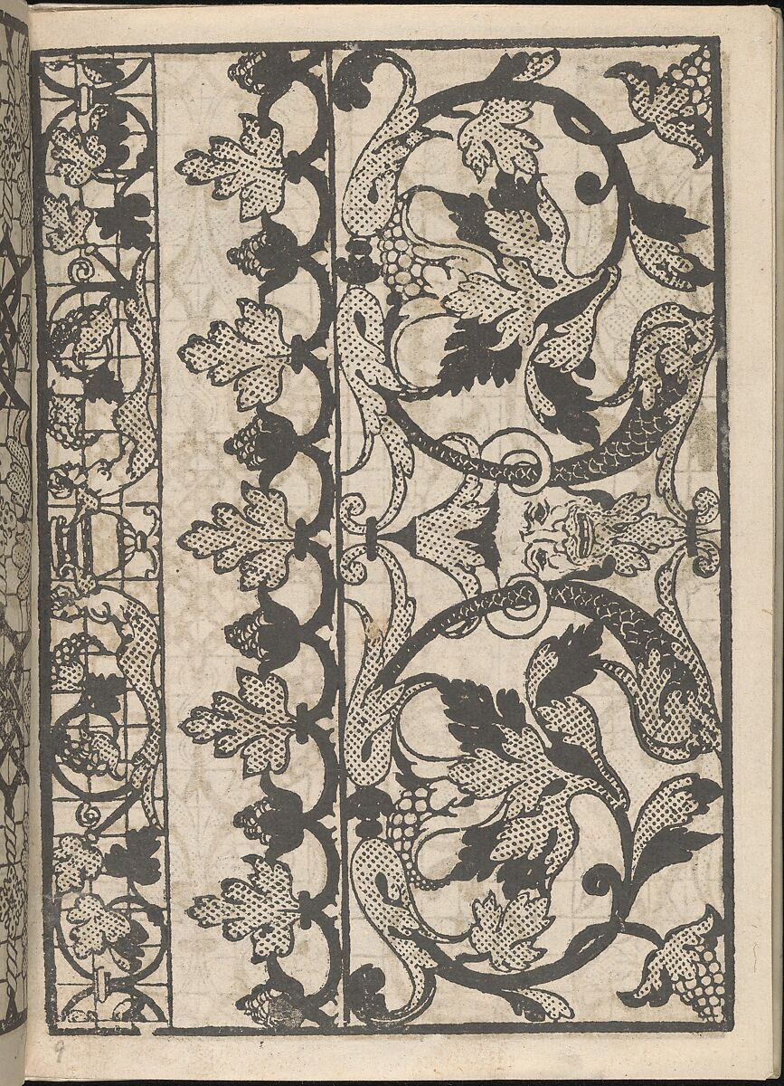 Splendore delle virtuose giovani, page 5 (recto), Iseppo Foresto (Italian, active Venice, 1557), Woodcut 