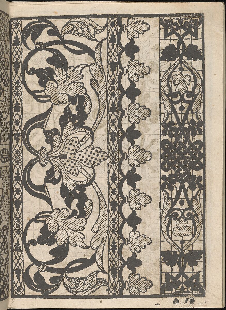 Splendore delle virtuose giovani, page 7 (recto), Iseppo Foresto (Italian, active Venice, 1557), Woodcut