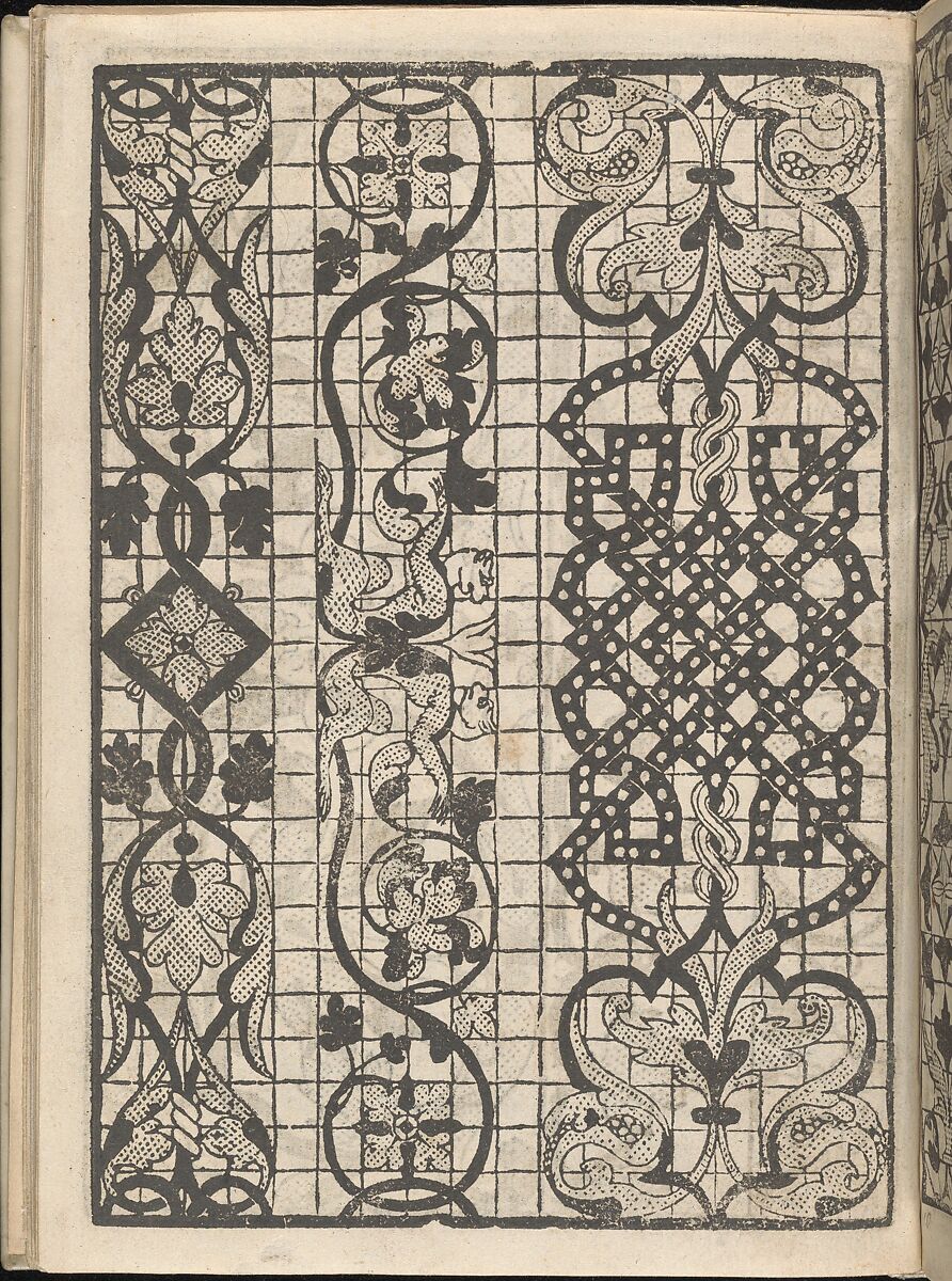 Splendore delle virtuose giovani, page 9 (verso), Iseppo Foresto (Italian, active Venice, 1557), Woodcut 