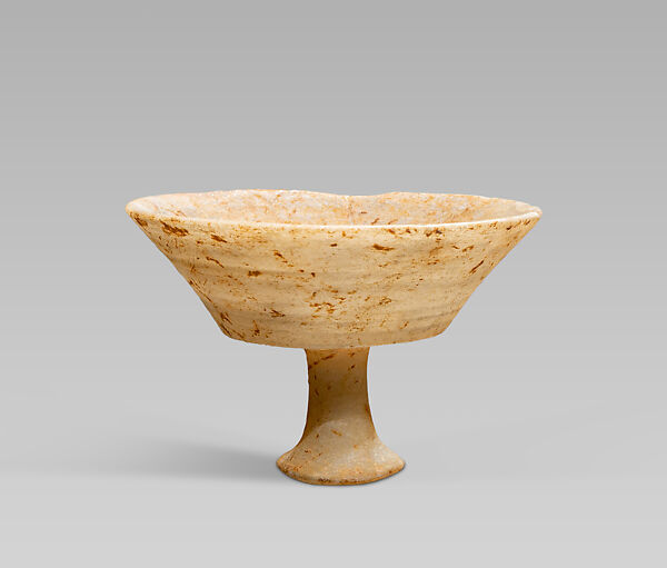 Marble footed cup, Marble, Cycladic 