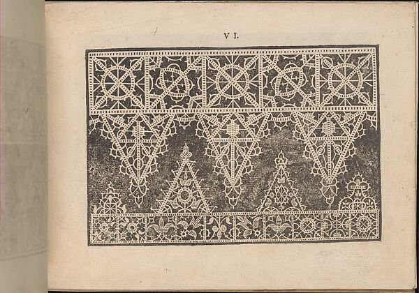 Prima Parte de' Fiori, e Disegni di varie sorti di Ricami Moderni, page 6 (recto)