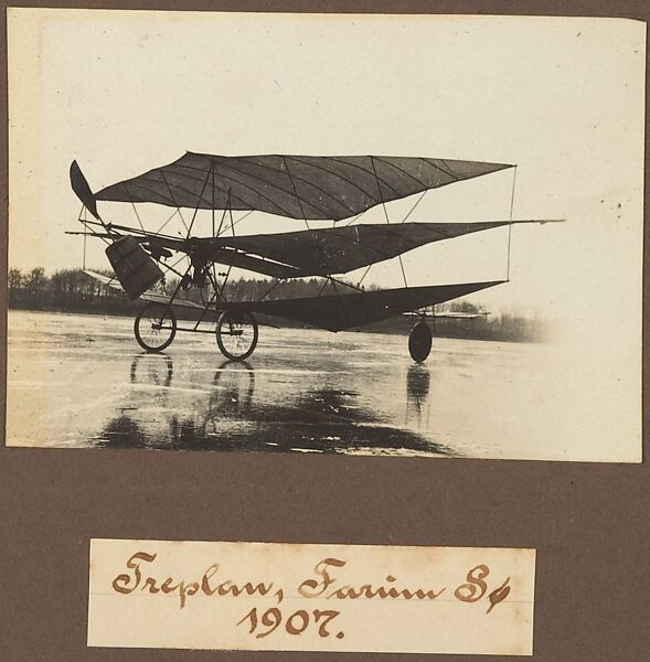 Treplan, Farum Su 1907., Jacob Christian Hansen Ellehammer (Danish, 1871–1946), Gelatin silver prints from glass negatives 