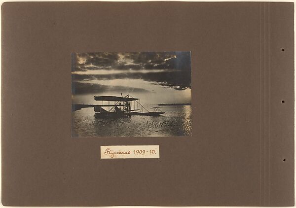 Flyvebaad 1909-1910., Jacob Christian Hansen Ellehammer (Danish, 1871–1946), Gelatin silver prints from glass negatives 