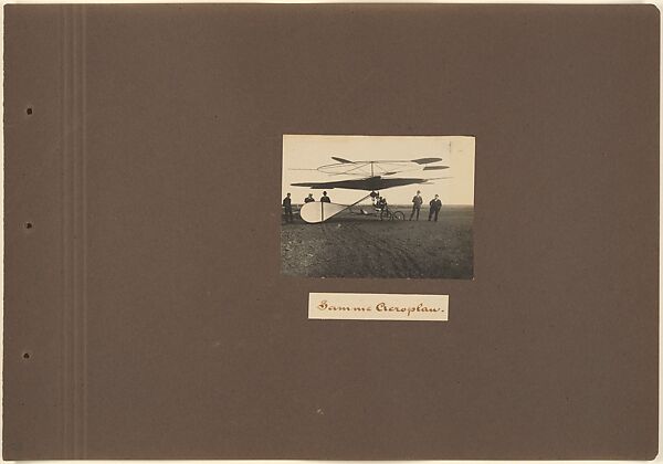 Samme Aeroplan., Jacob Christian Hansen Ellehammer (Danish, 1871–1946), Gelatin silver prints from glass negatives 