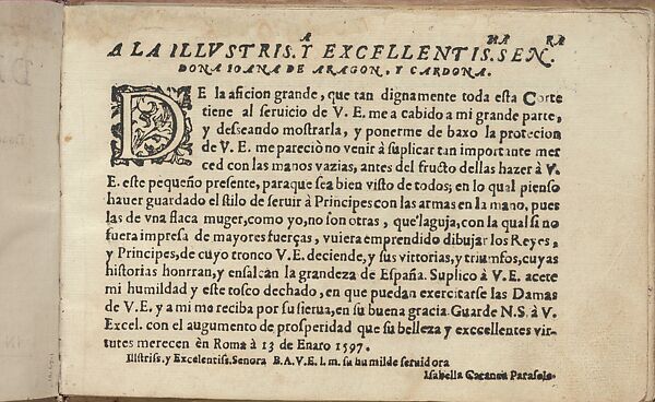 Studio delle virtuose Dame, page 2 (recto)