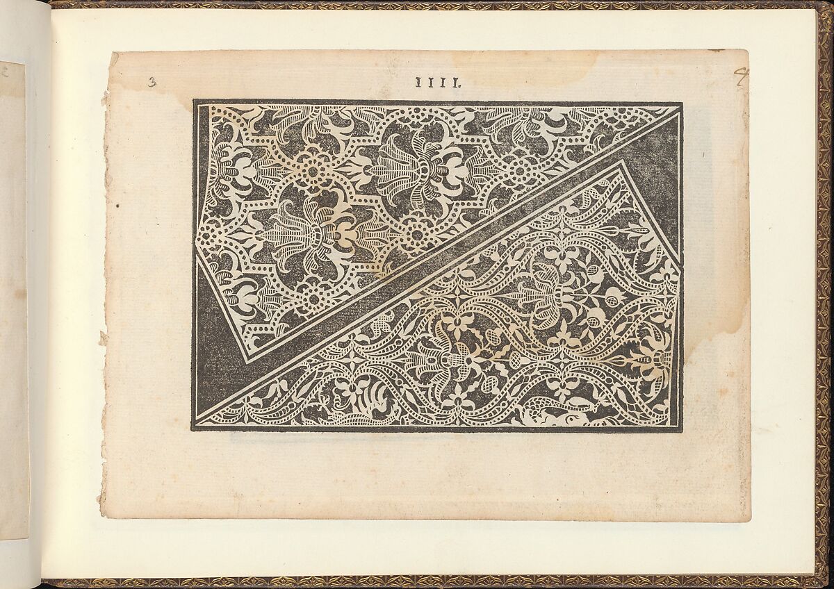 Prima parte de' fiori, page 4 (recto), Giovanni Battista Ciotti (Italian, born Siena, ca. 1560), Woodcut 