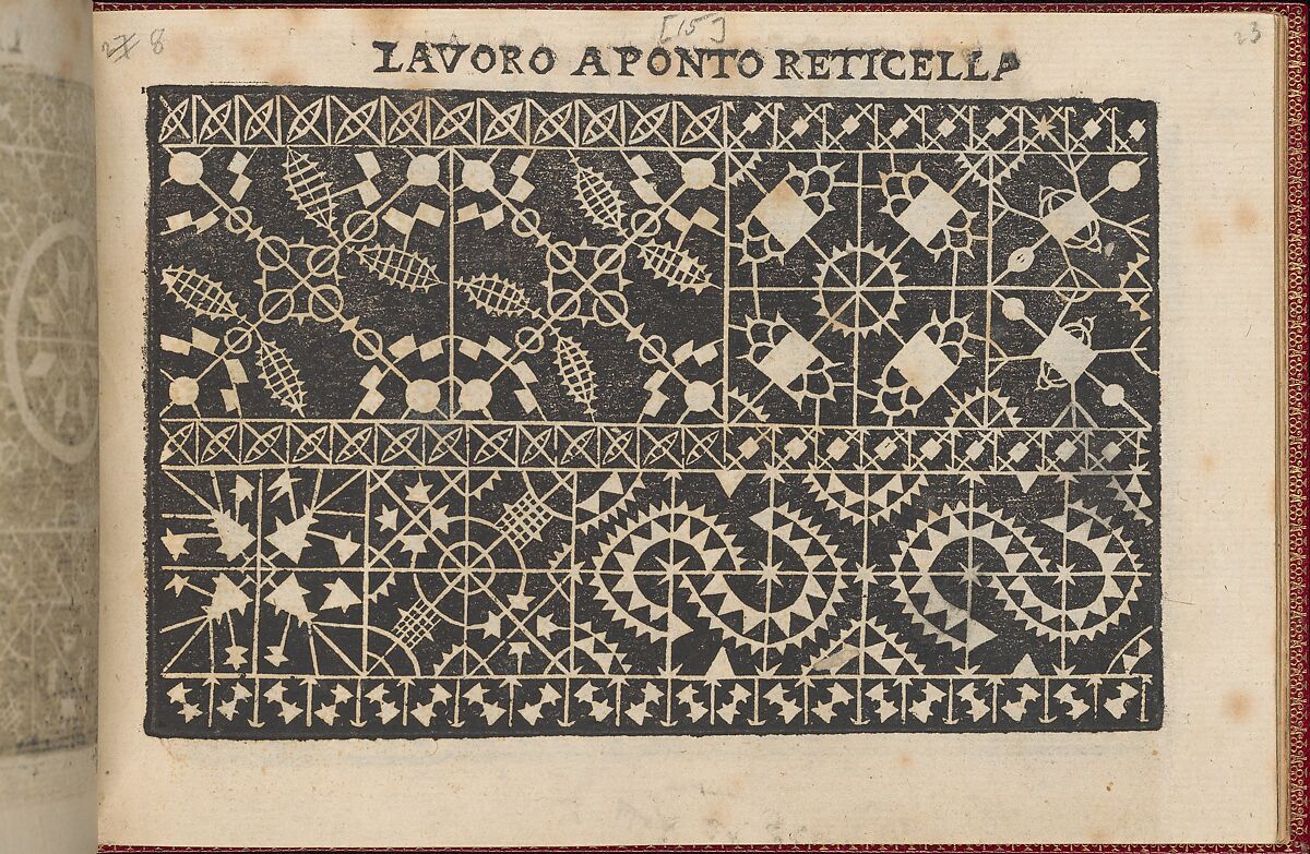 Pretiosa Gemma delle virtuose donne, page 25 (recto), Isabella Catanea Parasole (Italian, ca. 1565/70–ca. 1625), Woodcut 