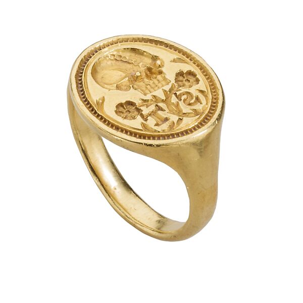 Memento Mori Signet Ring