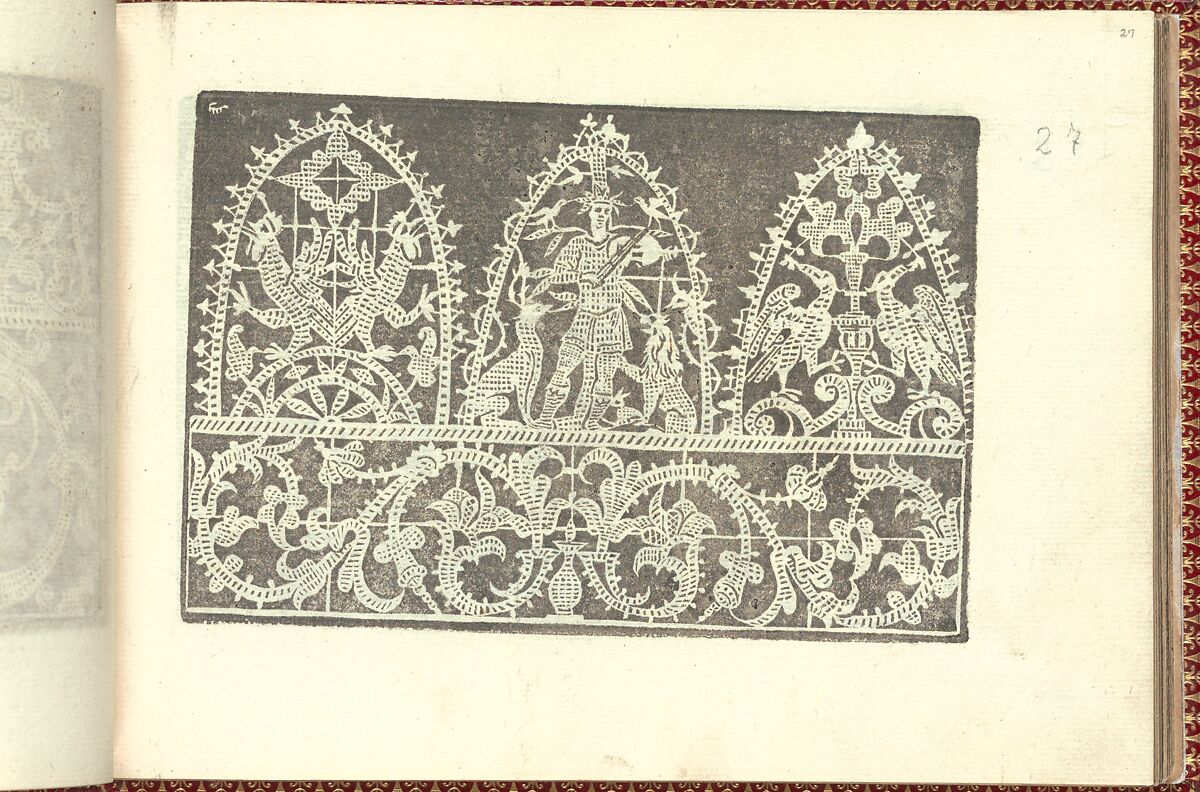 Corona delle Nobili et Virtuose Donne: Libro I-IV, page 27 (recto), Cesare Vecellio (Italian, Pieve di Cadore 1521–1601 Venice)  , Venice, Woodcut 