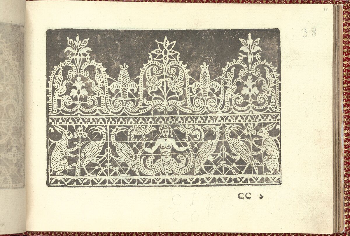 Corona delle Nobili et Virtuose Donne: Libro I-IV, page 38 (recto), Cesare Vecellio (Italian, Pieve di Cadore 1521–1601 Venice)  , Venice, Woodcut 
