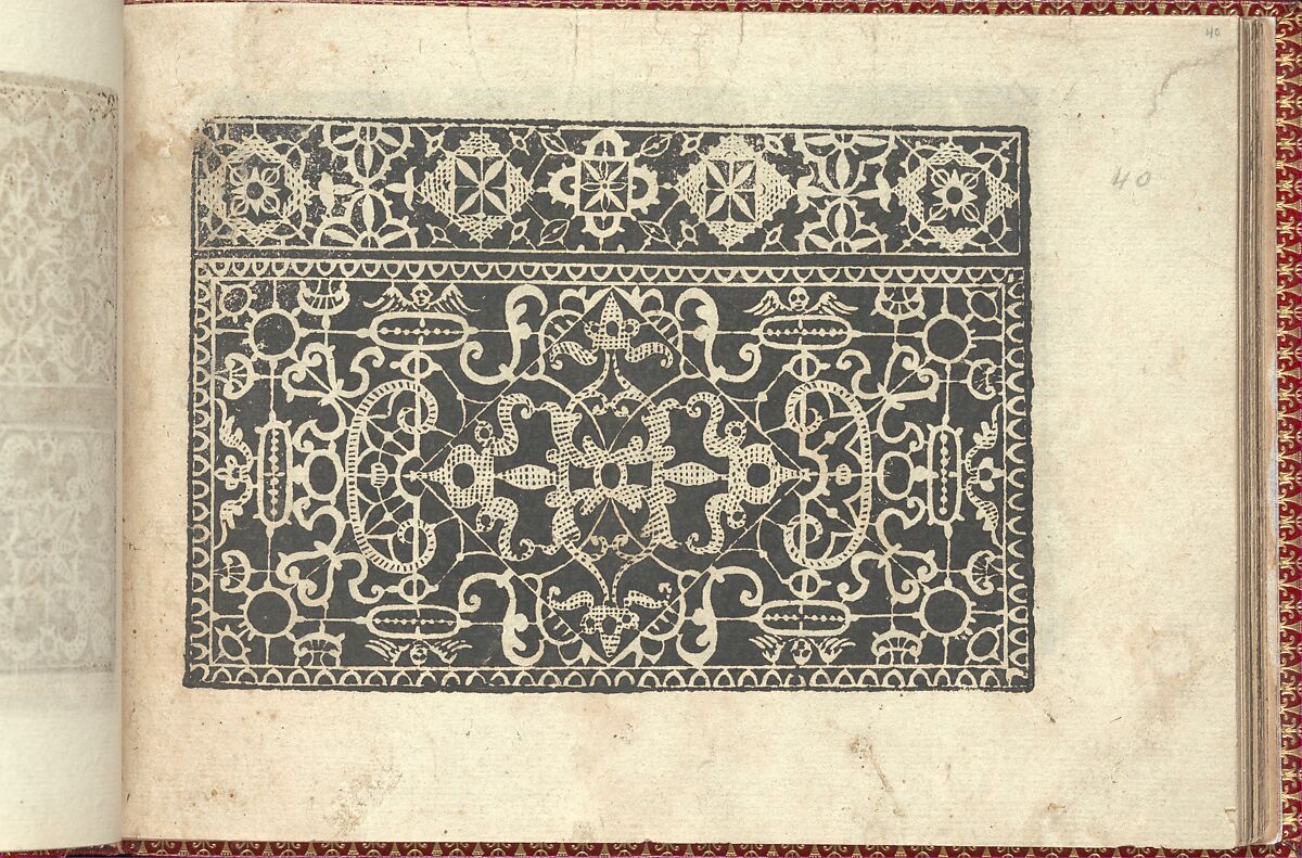 Corona delle Nobili et Virtuose Donne: Libro I-IV, page 40 (recto), Cesare Vecellio (Italian, Pieve di Cadore 1521–1601 Venice)  , Venice, Woodcut 