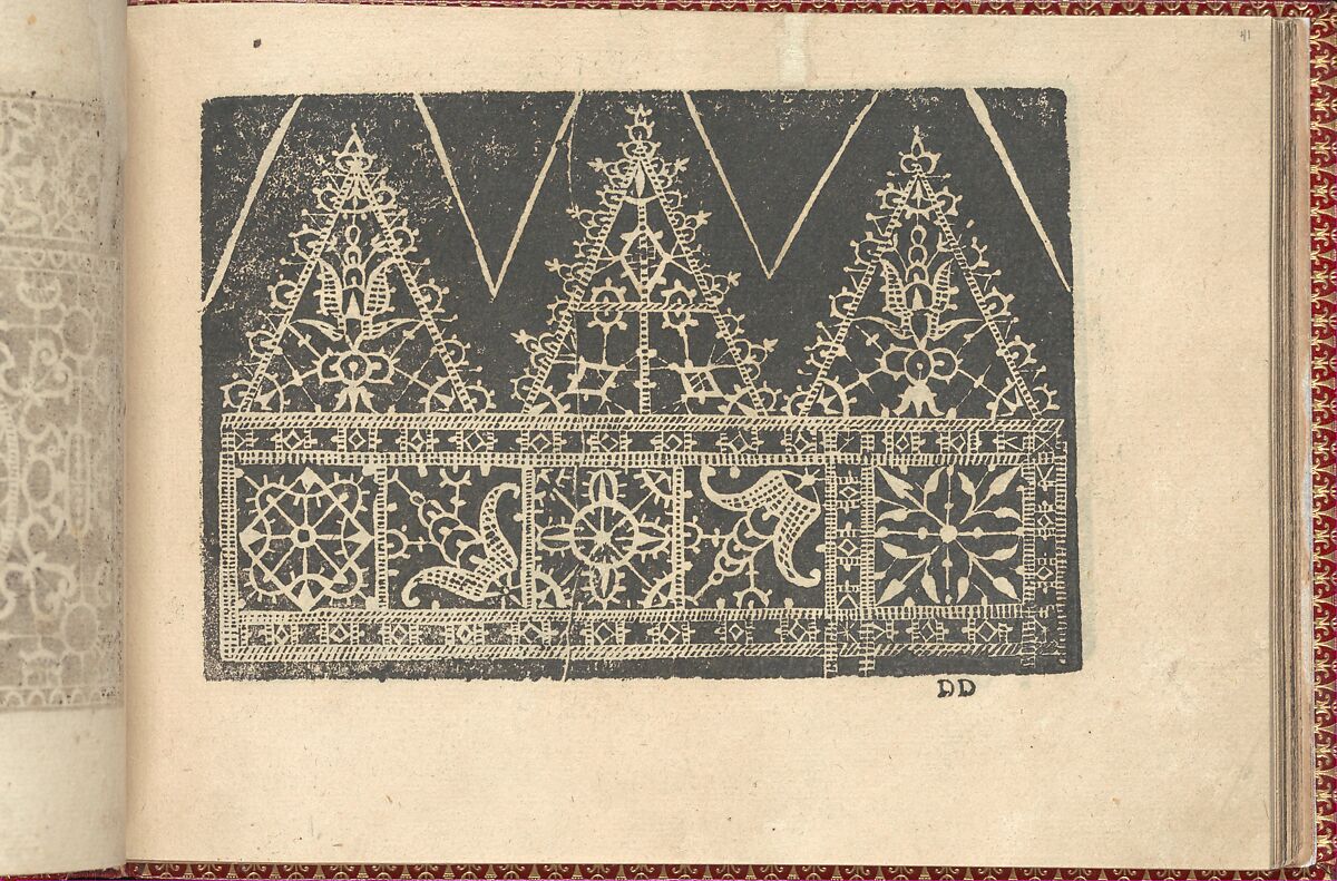 Corona delle Nobili et Virtuose Donne: Libro I-IV, page 41 (recto), Cesare Vecellio (Italian, Pieve di Cadore 1521–1601 Venice)  , Venice, Woodcut 