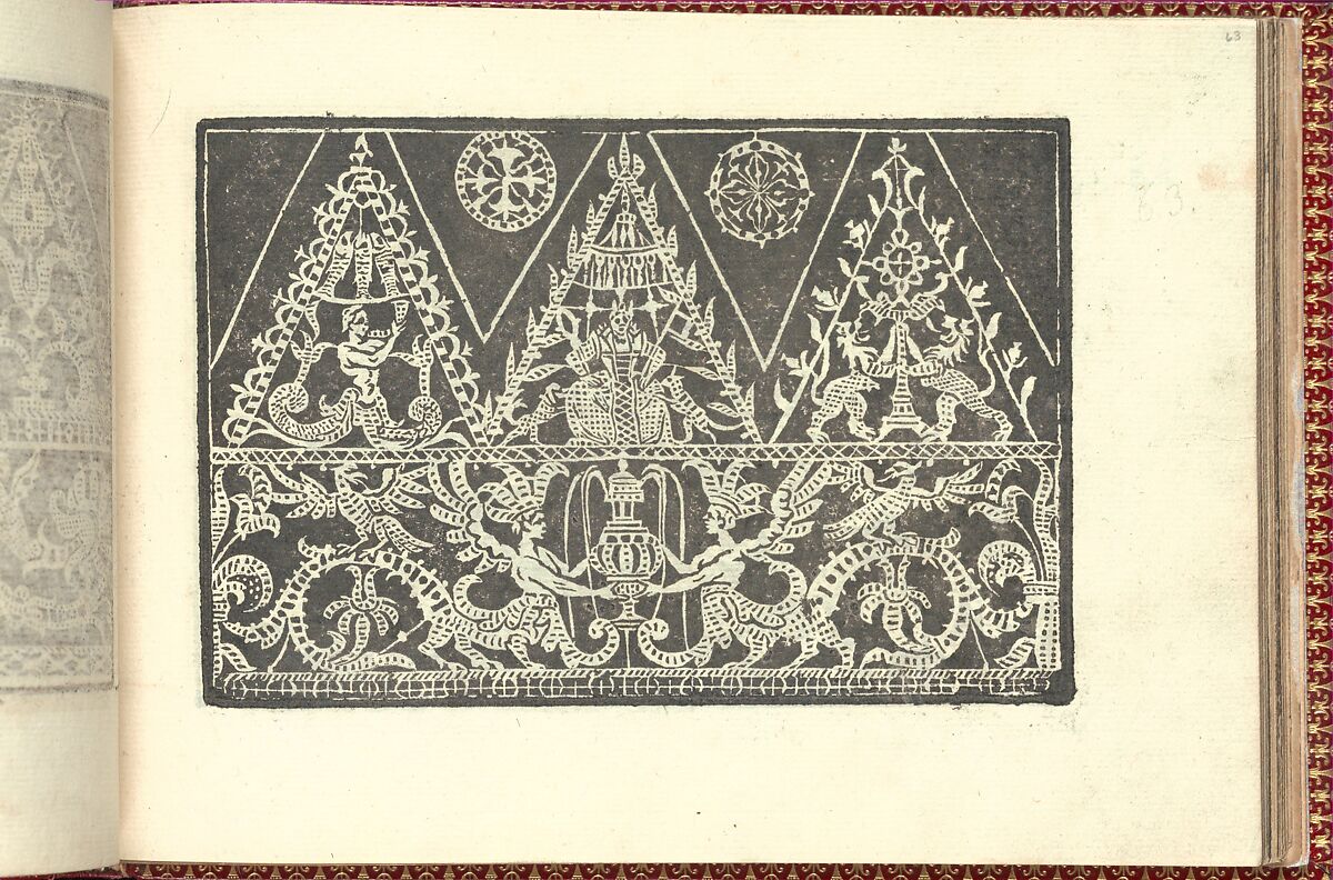 Corona delle Nobili et Virtuose Donne: Libro I-IV, page 63 (recto), Cesare Vecellio (Italian, Pieve di Cadore 1521–1601 Venice)  , Venice, Woodcut 