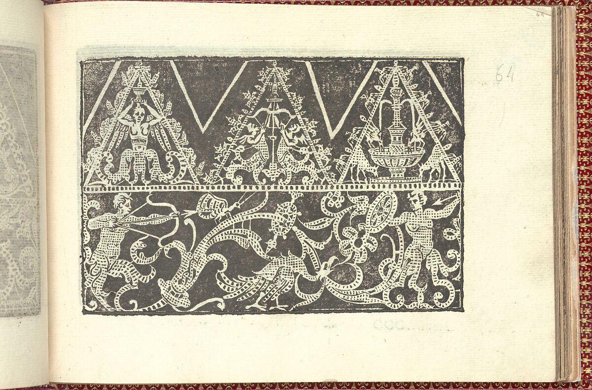 Corona delle Nobili et Virtuose Donne: Libro I-IV, page 64 (recto), Cesare Vecellio (Italian, Pieve di Cadore 1521–1601 Venice)  , Venice, Woodcut 