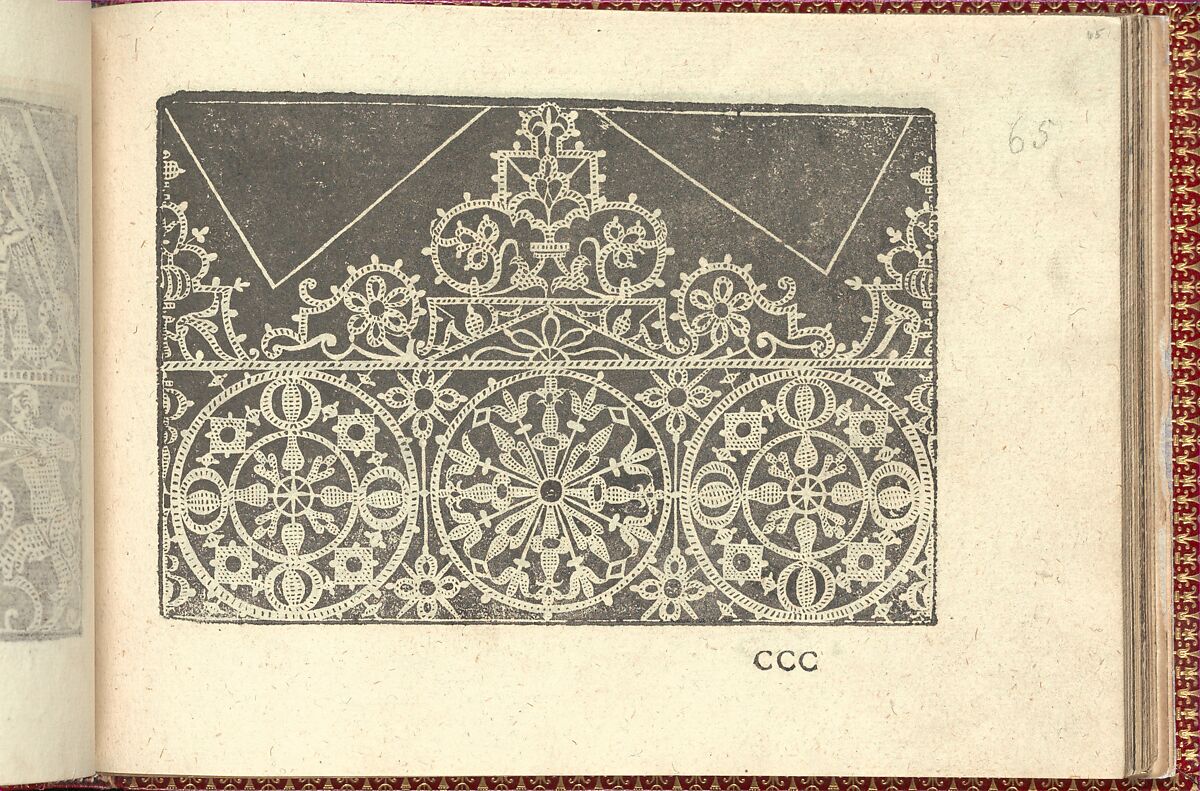 Corona delle Nobili et Virtuose Donne: Libro I-IV, page 65 (recto), Cesare Vecellio (Italian, Pieve di Cadore 1521–1601 Venice)  , Venice, Woodcut 
